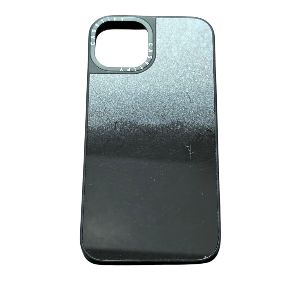 R4-U Casetify Case W/Magsafe For‎ iPhone 15/14/13 In Black With Gray Used